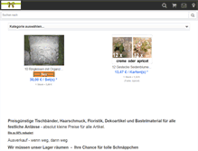 Tablet Screenshot of deko-ration.com